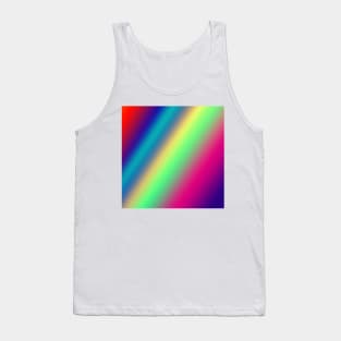 colorful rainbow abstract texture art background Tank Top